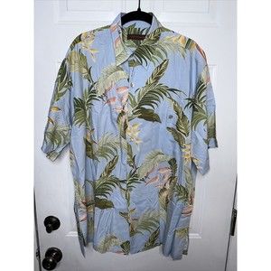 tori richard viscose hawaiian shirt men Medium Floral